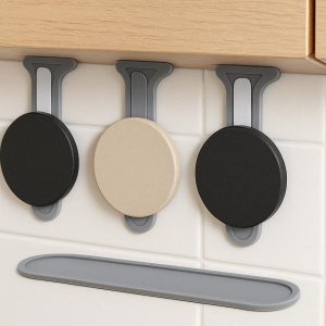 Adhesive Back Silicone Coaster Strips for Under Cabinet Mounting